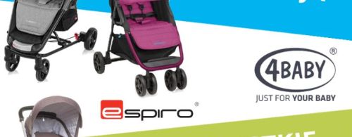 Promocja wózków 4baby, Babydesign, Espiro