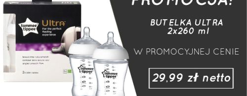 Butelka ULTRA 2x260 ml w promocyjnej cenie