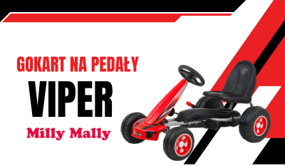 Gokart VIPER zachwyci każdego małego fana motoryzacji