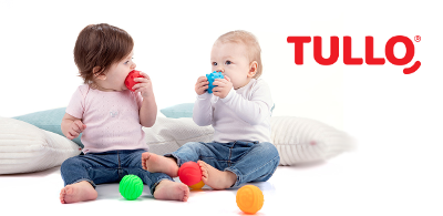 Rozwiń zmysł dotyku dziecka z zabawkami sensorycznymi TULLO