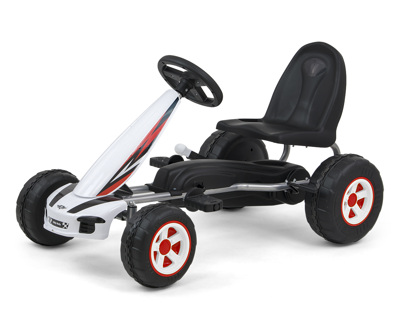 MILLY MALLY 3129 Gokart na pedały Viper White