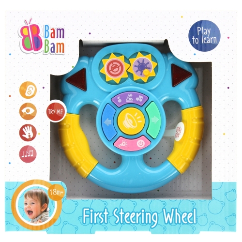 BAM BAM 515036 Muzyczna kierownica - obrazek 2