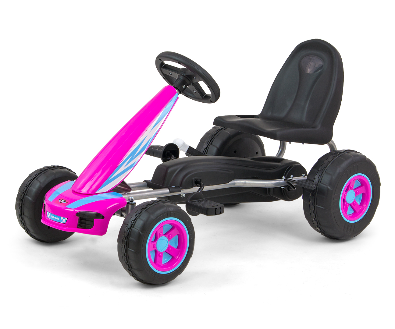 MILLY MALLY 3128 Gokart na pedały Viper Pink