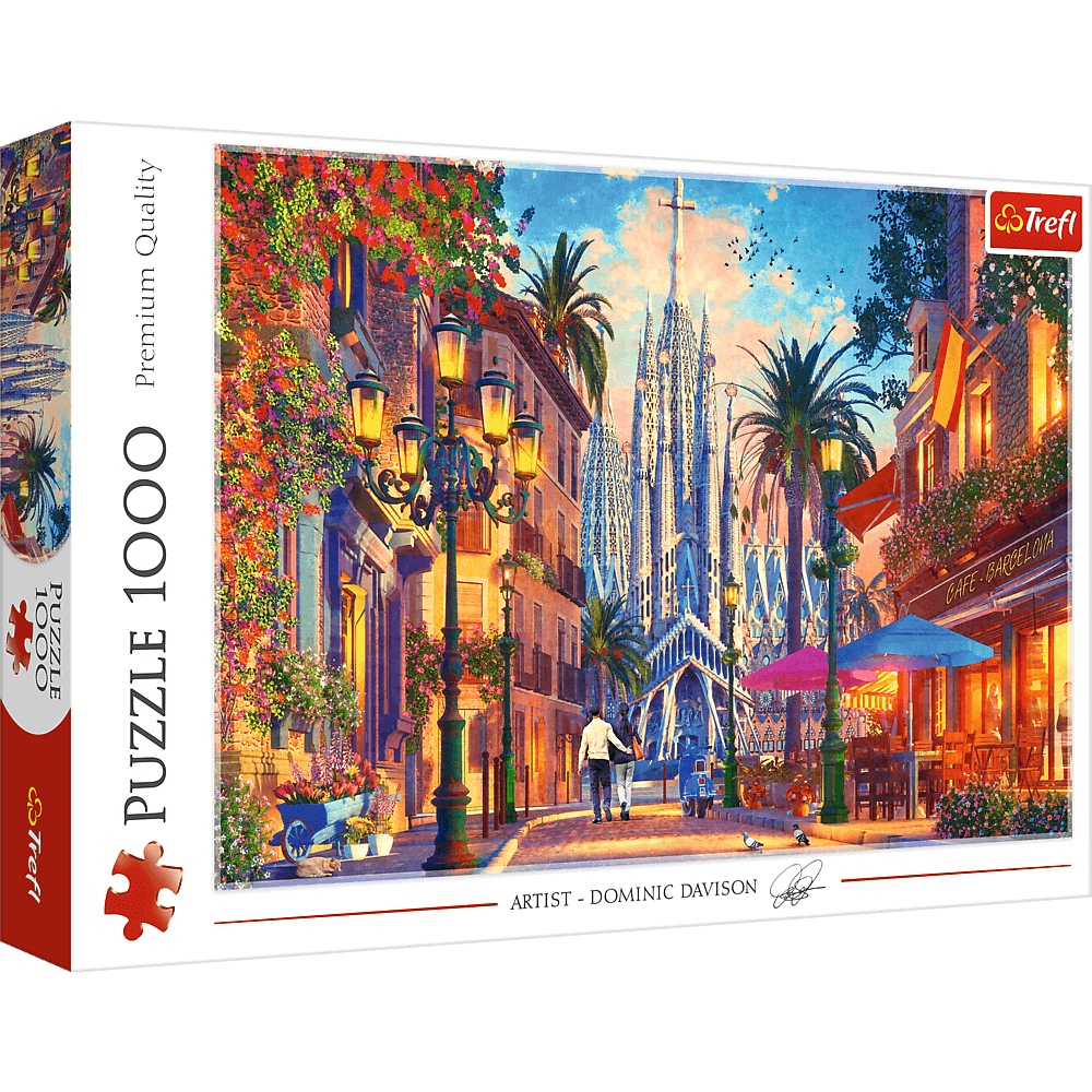 TREFL 10793 Puzzle 1000 Barcelona, Hiszpania