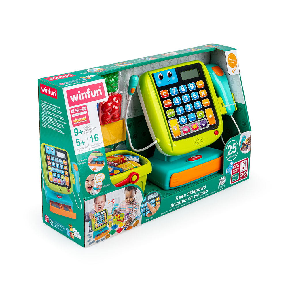WINFUN WF 30400/250402 Kasa sklepowa - liczenie na wesoło