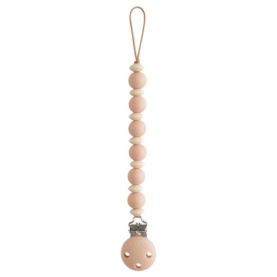 Mushie MU100070 Zawieszka do Smoczka Luna Blush
