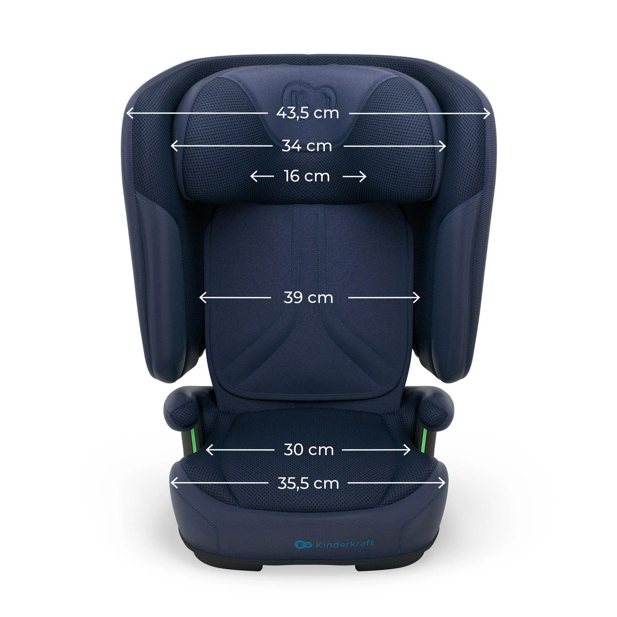 KINDERKRAFT Fotelik samochodowy UNITY 2 I-Size navy - obrazek 3