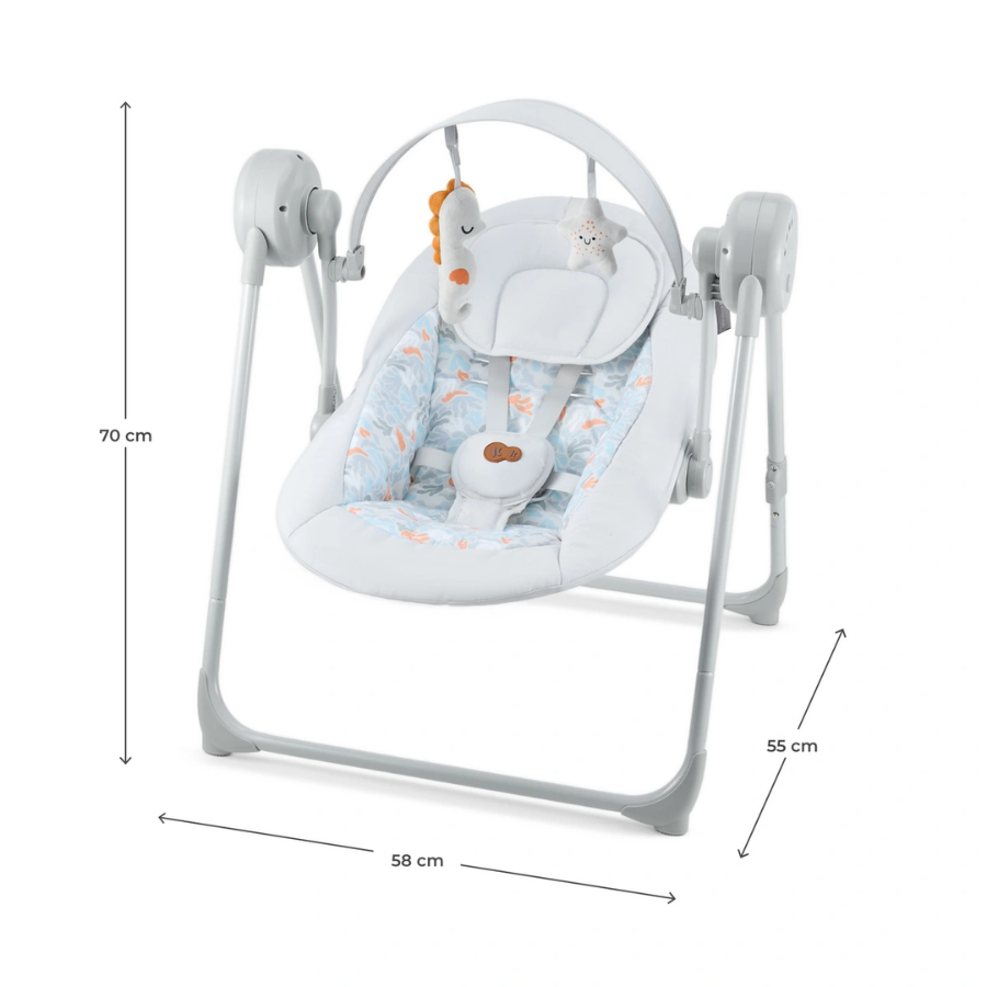 KINDERKRAFT Bujaczek SWINGEE grey