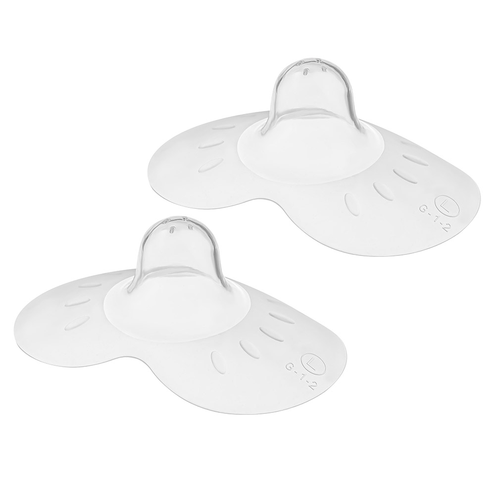 AKUKU A0699 Osłonki na piersi 2 szt / etui L