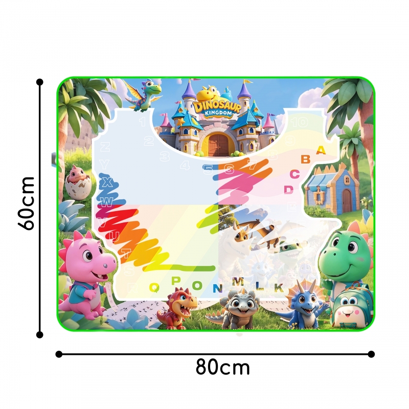 WOOPIE 56065 Mata wodna do malowania Dinozaury