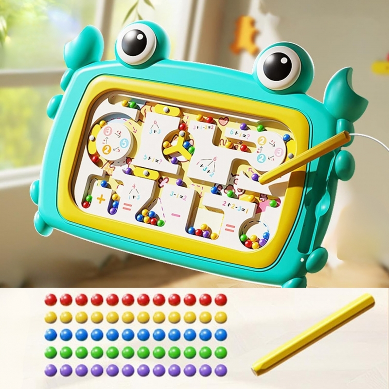 WOOPIE 557920 Tablica magnetyczna Labirynt Krab niebieska - obrazek 3