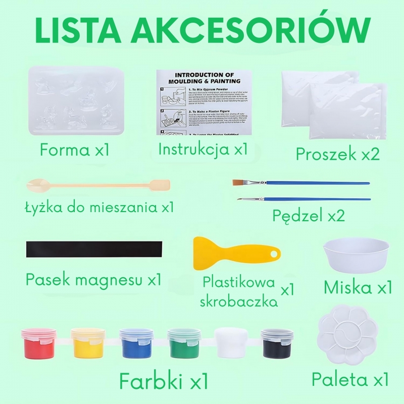 WOOPIE 55310 Figurki DIY Zestaw Zwierzęta - obrazek 7