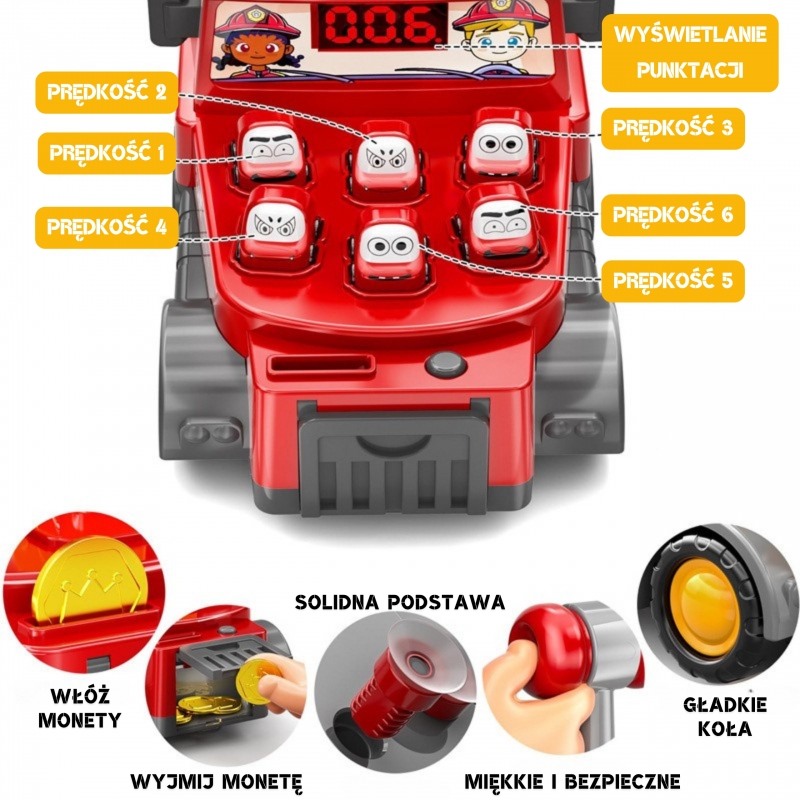 WOOPIE 55136 Gra Wbijak Straż Pożarna - obrazek 4