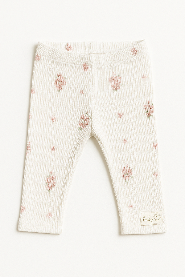 BABY 01973 Leginsy niemowlęce Kwiat Jabłoni 68/74 prążek