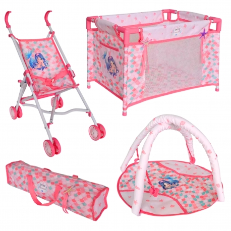 WOOPIE 56331 Zestaw Opiekunki z lalką 18w1 - obrazek 5