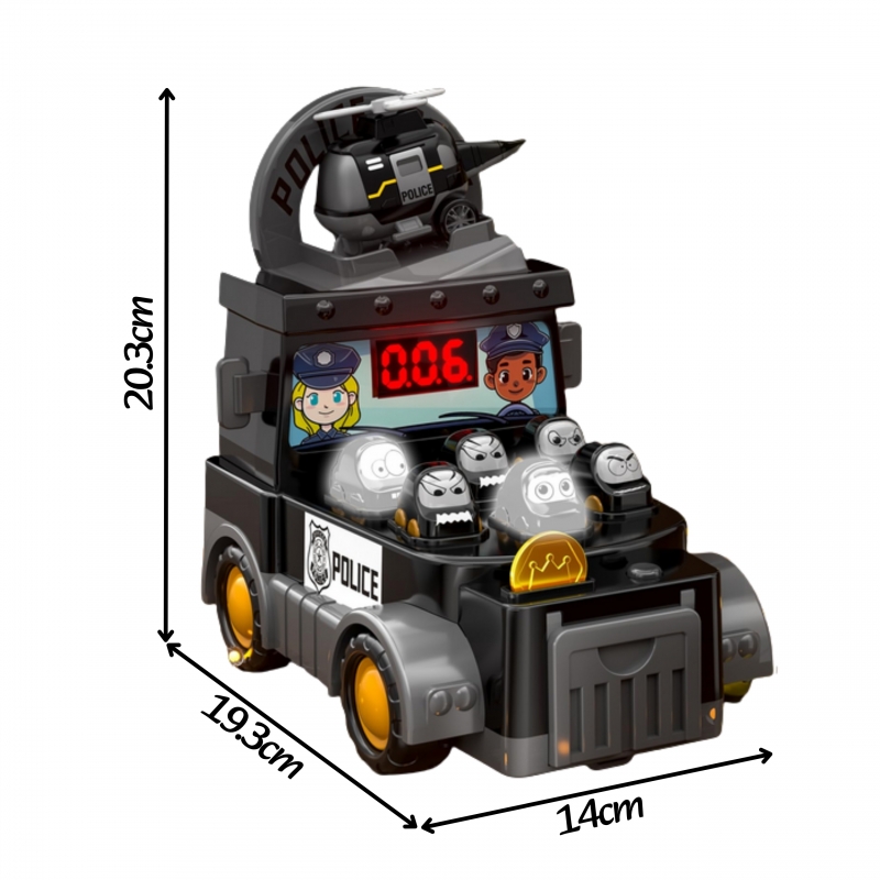 WOOPIE 55143 Gra Wbijanka Policyjna - obrazek 6