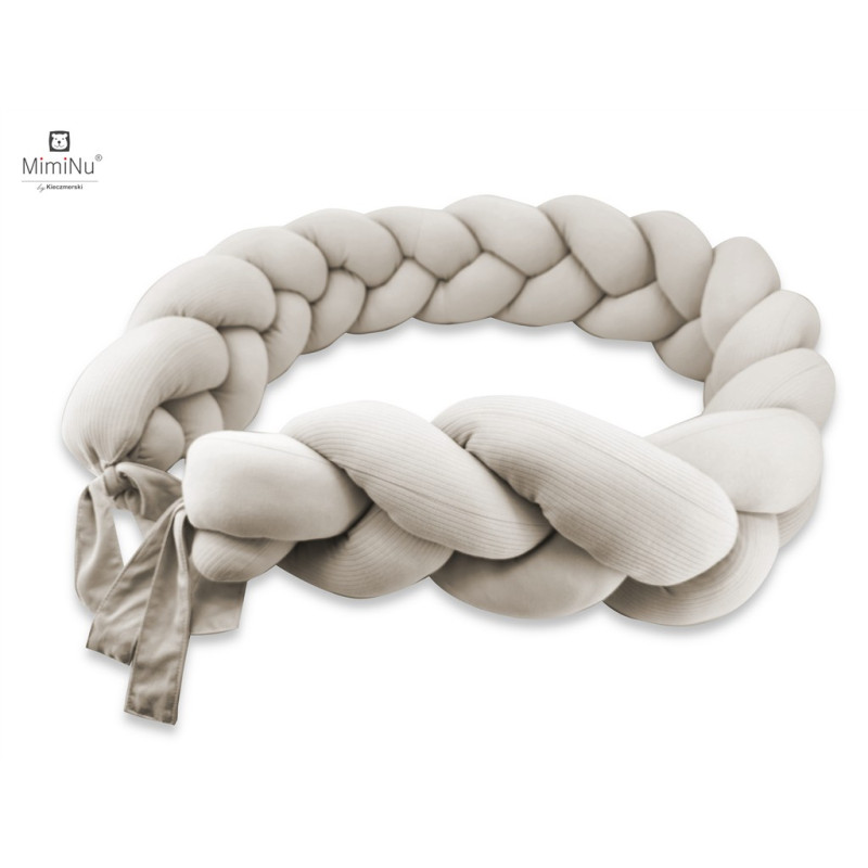 KIECZMERSKI Ochraniacz - warkocz MIMINU SOFT beż