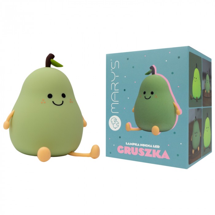 MARY'S MW61307 Lampka nocna LED Gruszka zielona