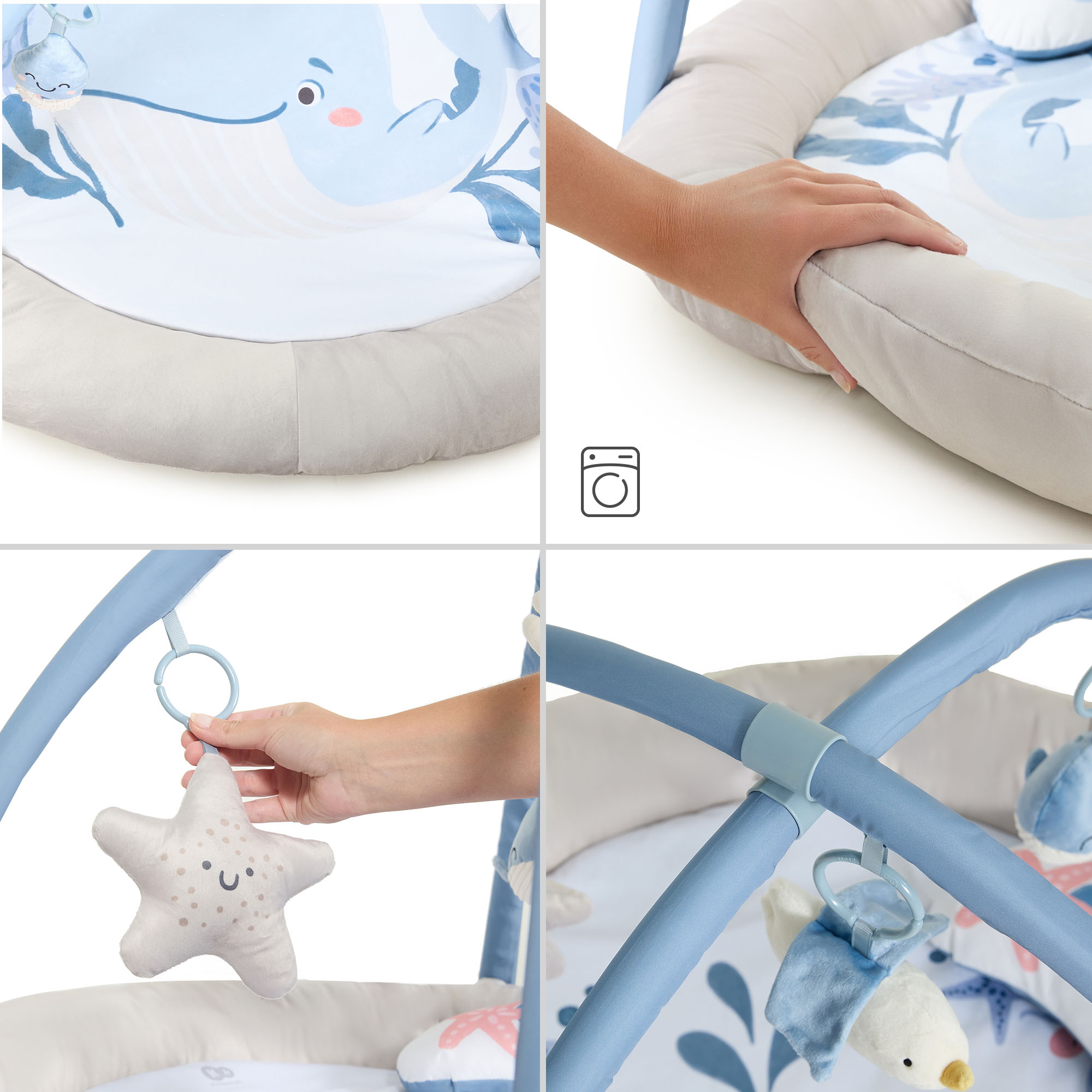 KINDERKRAFT Mata edukacyjna COZYPLAY Nordic Breeze - obrazek 5