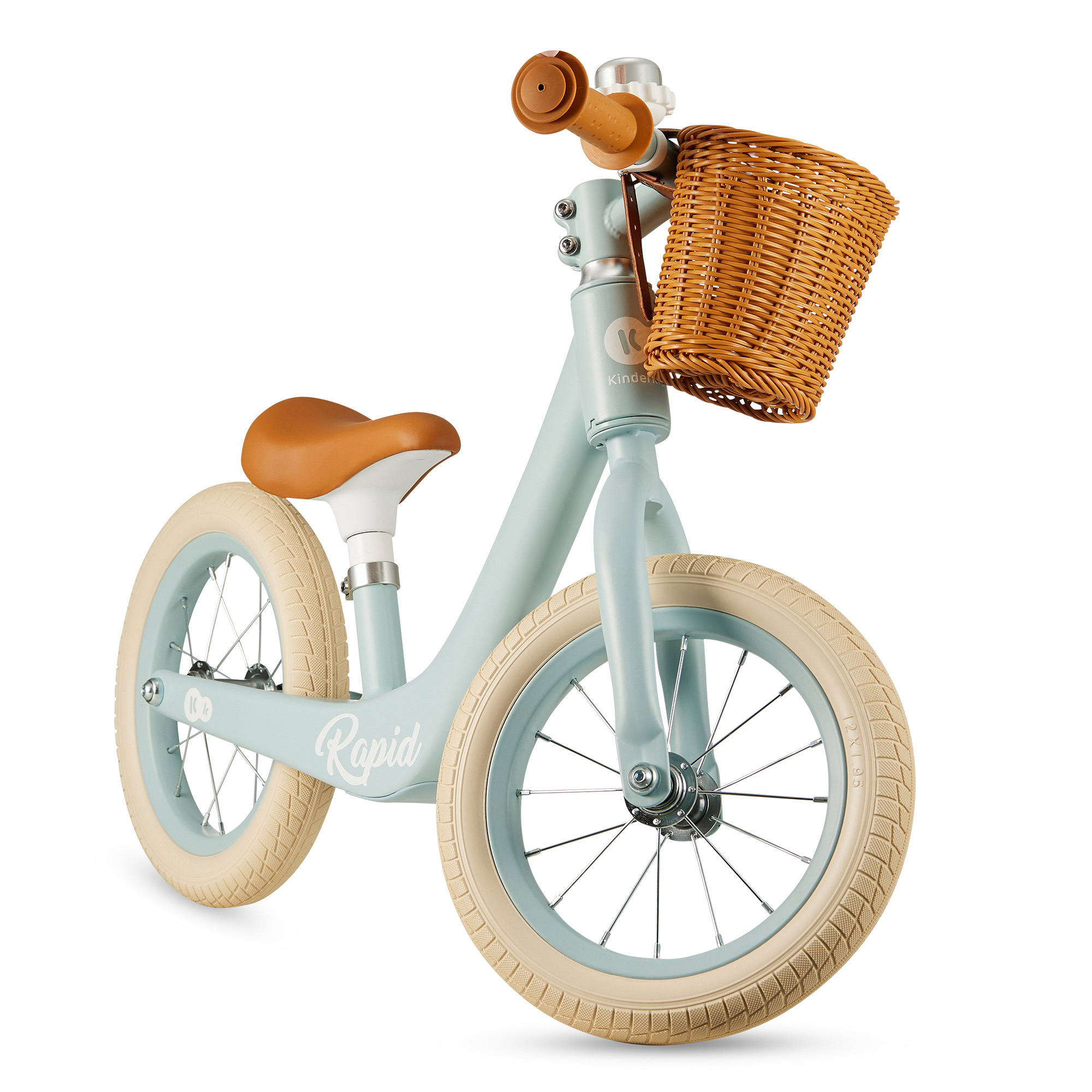 KINDERKRAFT Rowerek biegowy RAPID 2 Blue Breeze - obrazek 4