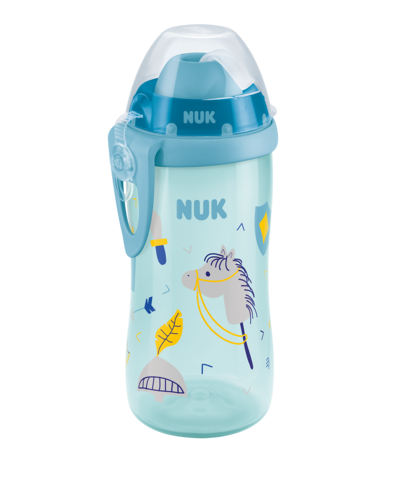 NUK 255410 Kubek 300ml FLEXI CUP ze słomką