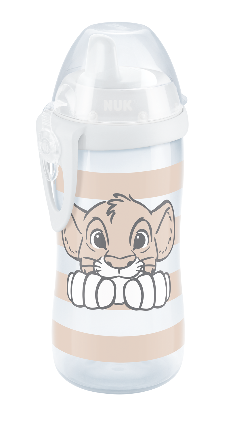 NUK 255643 Kubek niekapek KIDDY CUP 300ml 12+ DISNEY KRÓL LEW